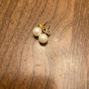 Pearl Stud Earrings